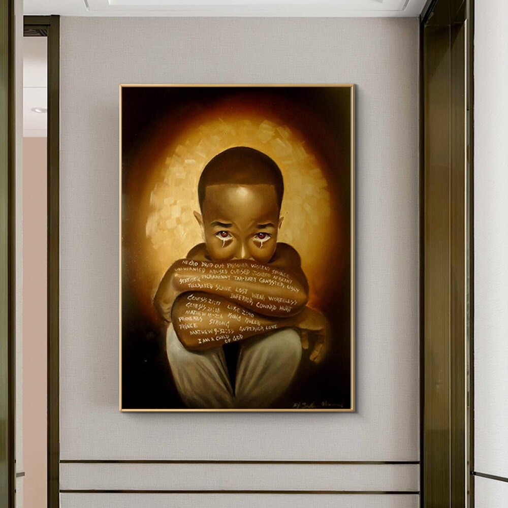 CORX Designs - Sad Children Crying Canvas Art - Review