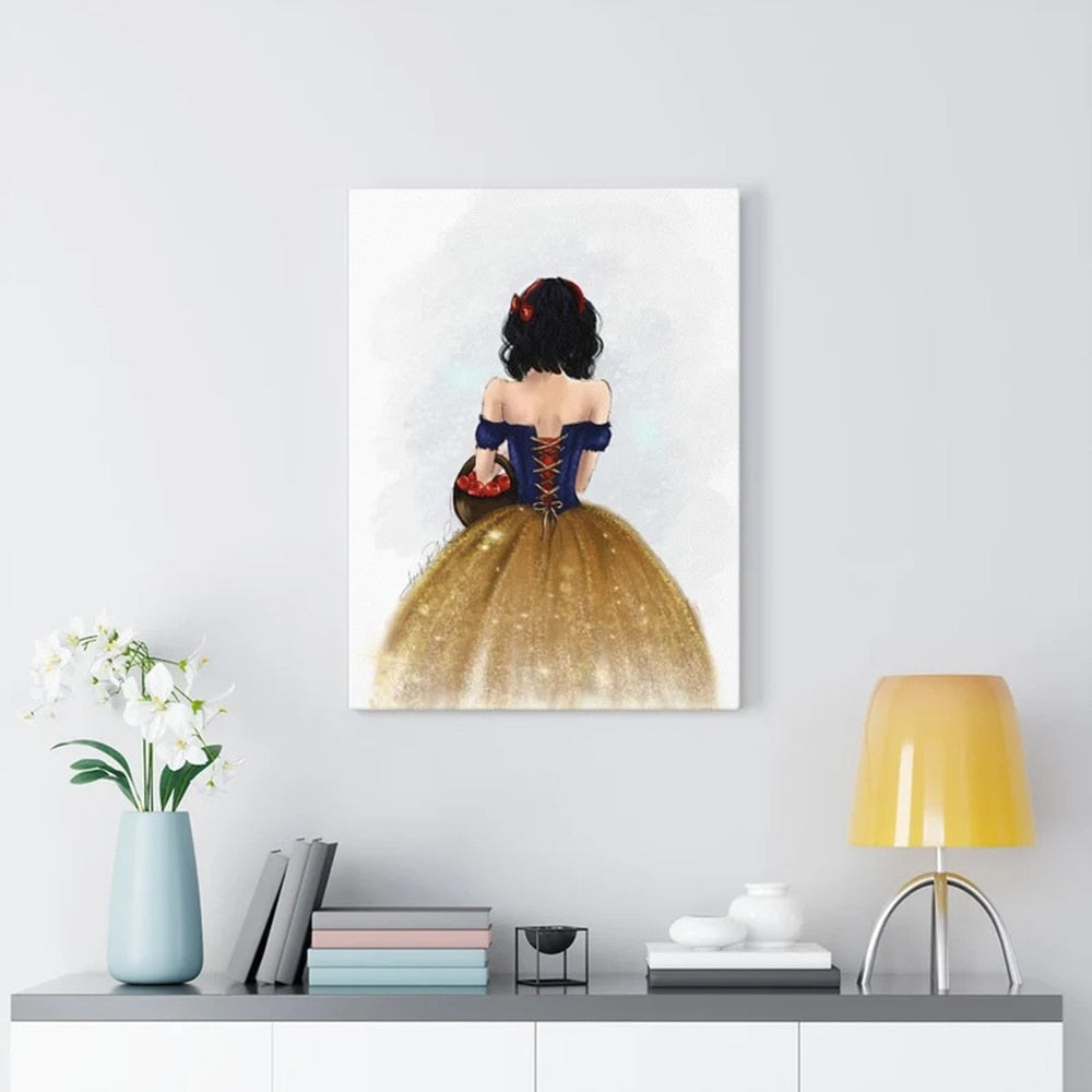 CORX Designs - Snow White's Back Canvas Art - Review