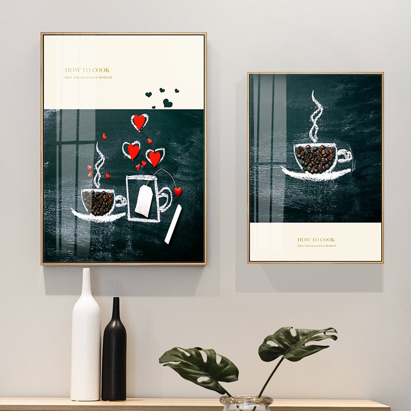 CORX Designs - Minimalist Style Lemon and Coffee Canvas Art - Review