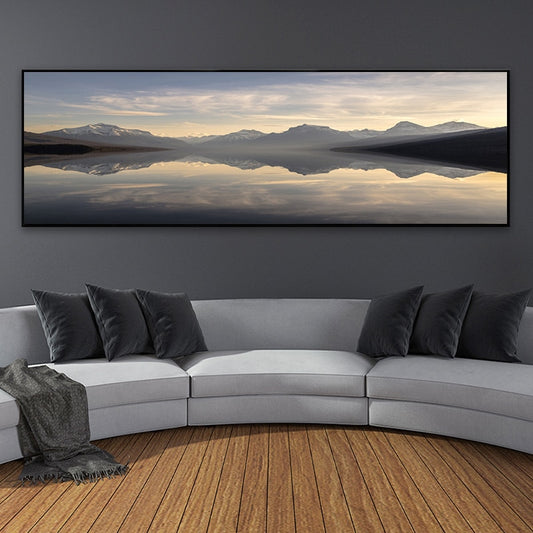 CORX Designs - Water Reflection Mountain Scenery Canvas Art - Review