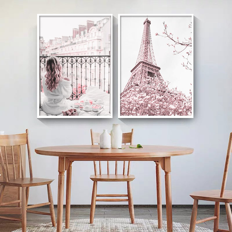 CORX Designs - Pink Peony Paris Canvas Art - Review