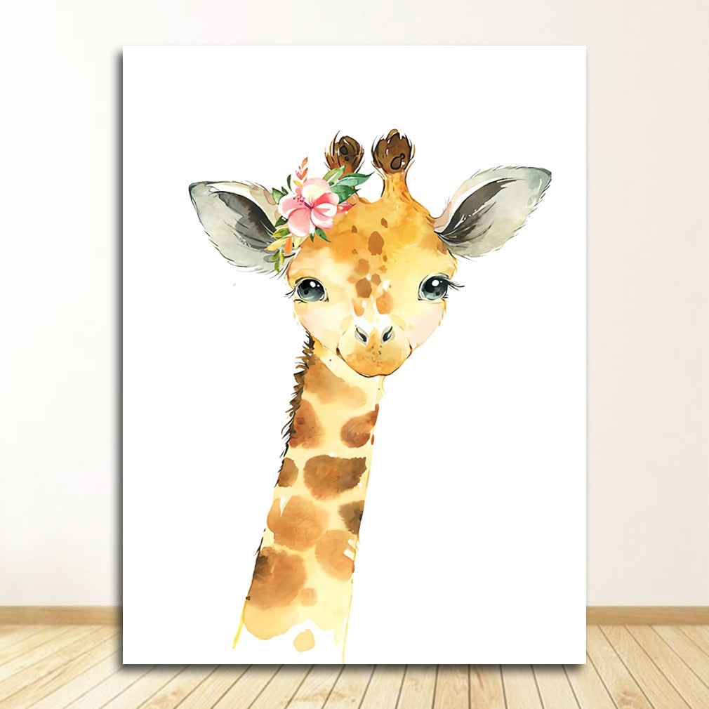 CORX Designs - Cute Animal Nursery Wall Canvas Art - Review