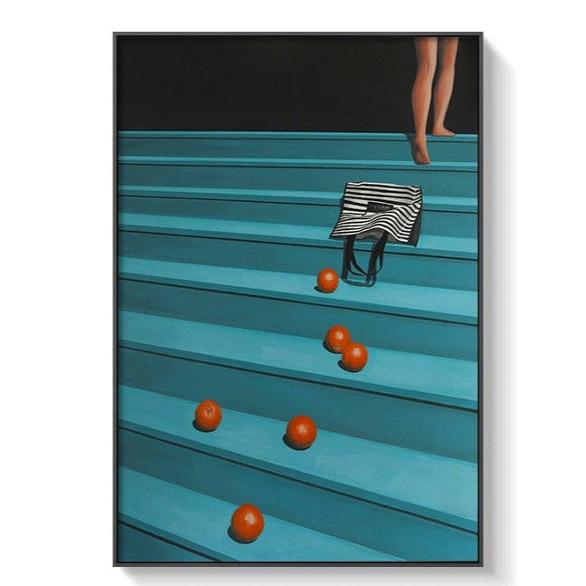 CORX Designs - Falling Orange And Pomegranate Canvas Art - Review