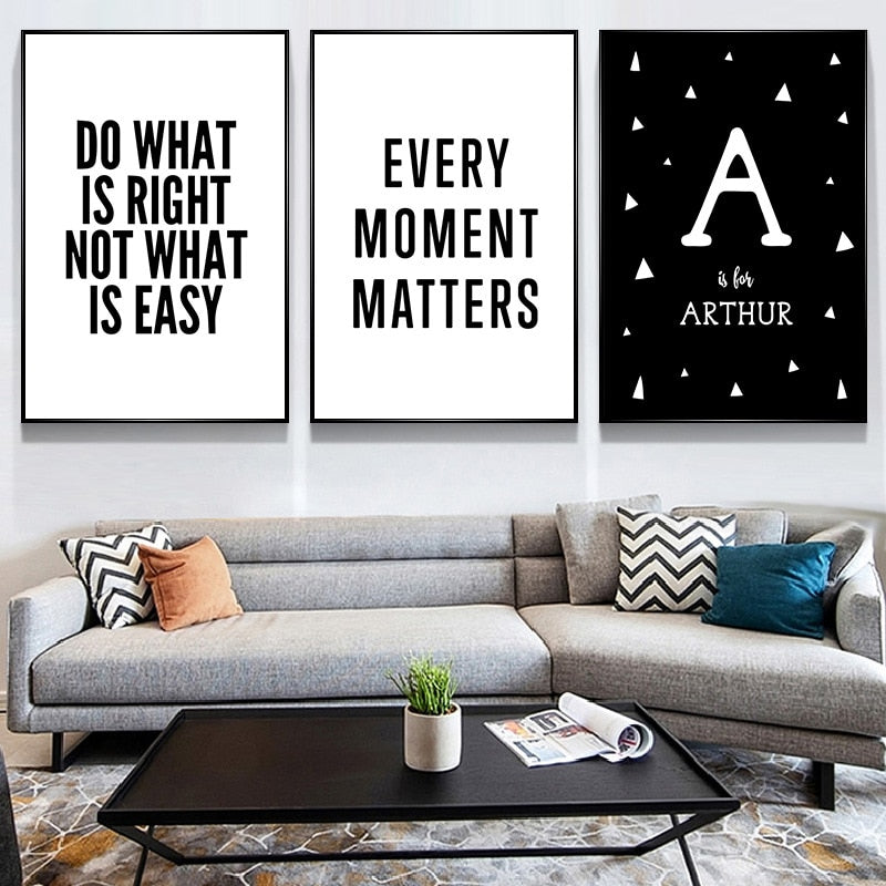 CORX Designs - Black and White Quote Canvas Art - Review
