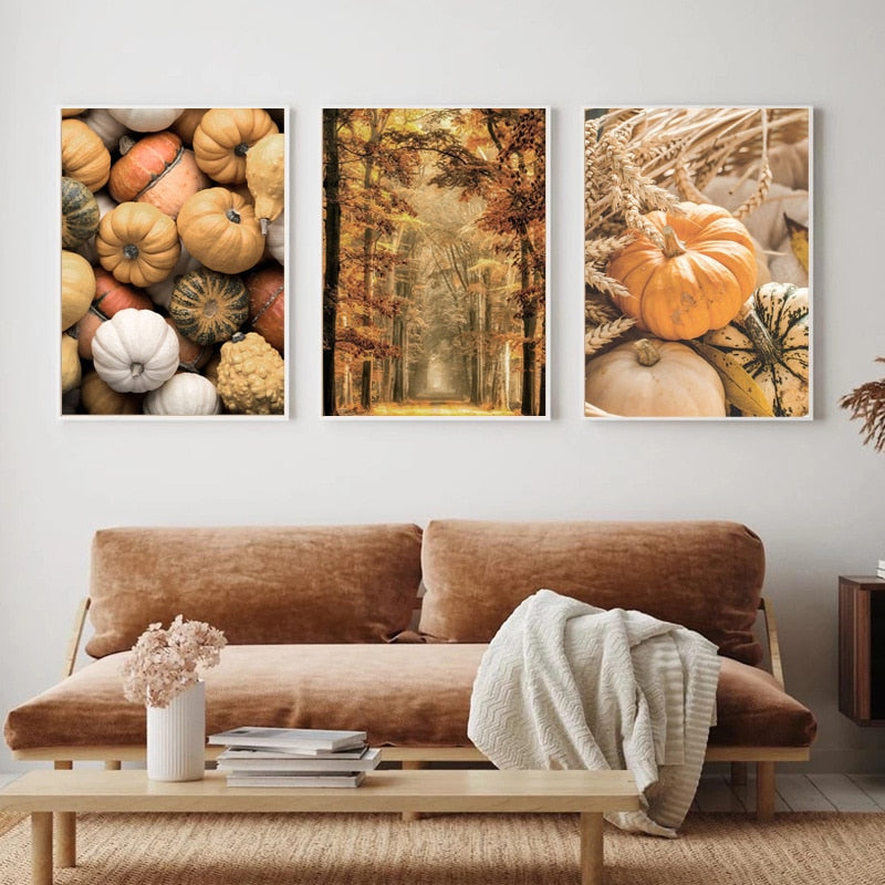 CORX Designs - Autumn Forest Wooden House Canvas Art - Review