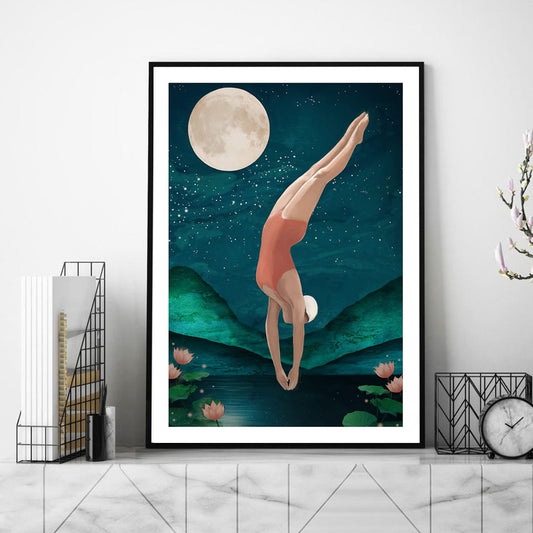 CORX Designs - Woman Diving Canvas Art - Review