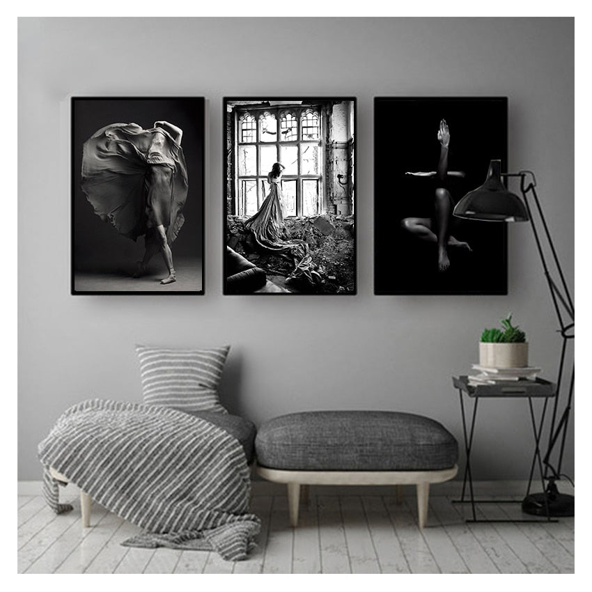 CORX Designs - Black and White Woman Portrait Canvas Art - Review