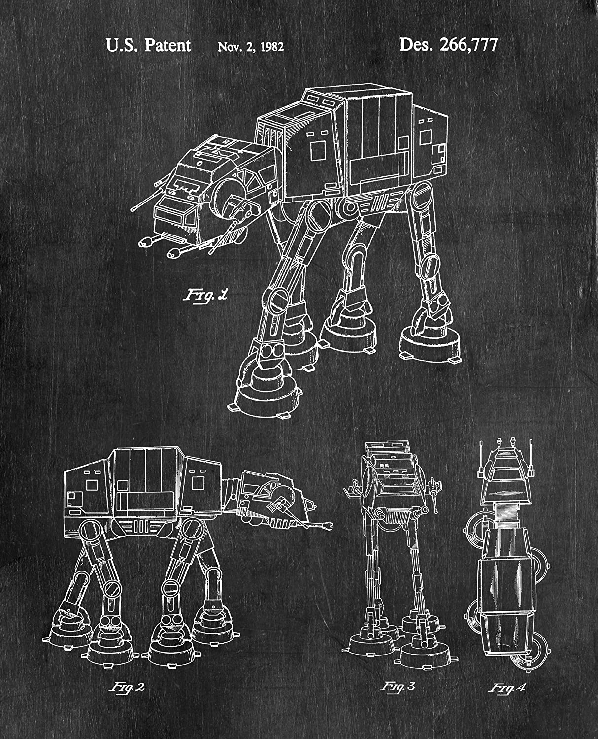 CORX Designs - Star Wars Spaceship Blueprint Canvas Art - Review