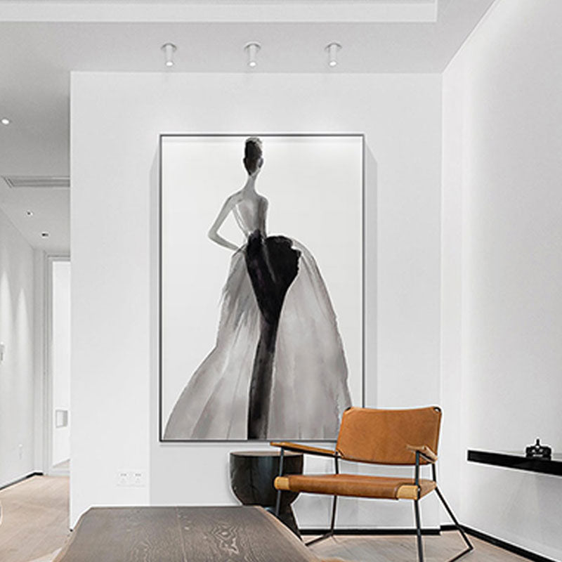 CORX Designs - Modern Ink Girl Graceful Posture Canvas Art - Review