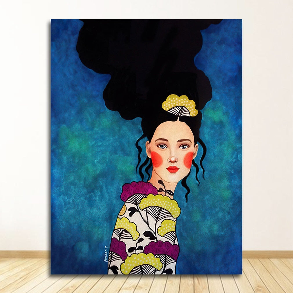 CORX Designs - Woman Big Hair Art Canvas - Review