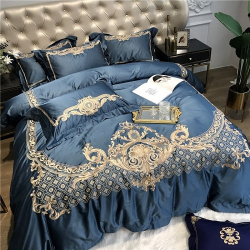 CORX Designs - Fjord Damask Sateen Duvet Cover Bedding Set - Review
