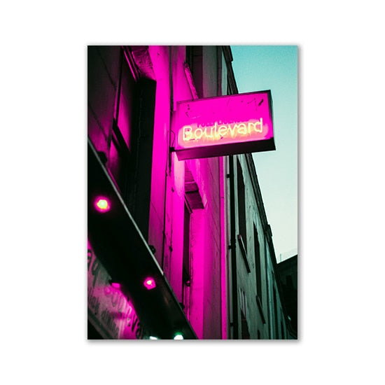 CORX Designs - Neon Cyberpunk Sexy Canvas Art - Review