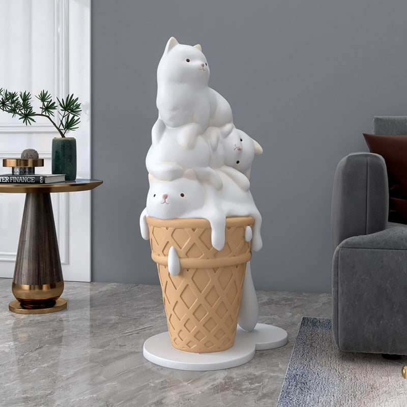 CORX Designs - Ice Cream Cat Statue - Review