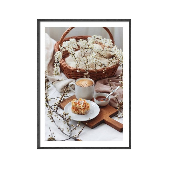 CORX Designs - Breakfast Tea Egg Bread Canvas Art - Review