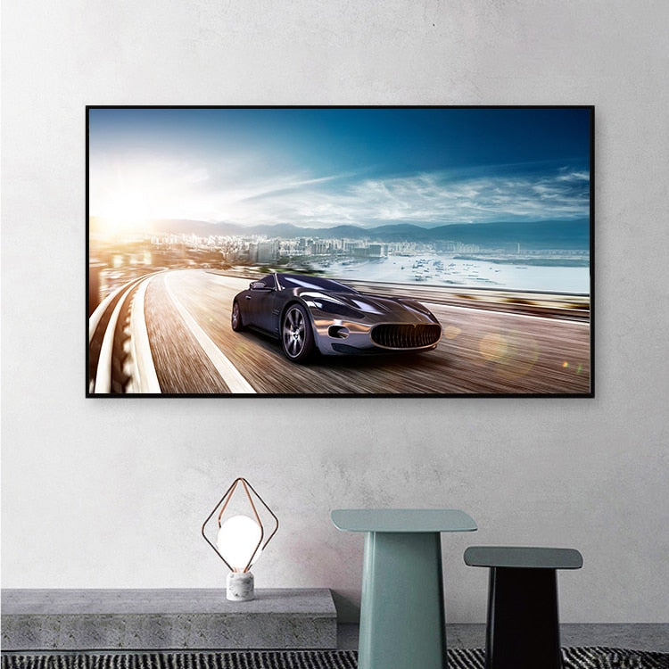 CORX Designs - Cool Super Sports Racing Car Canvas Art - Review