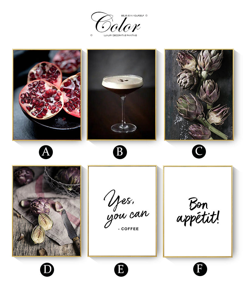 CORX Designs - Artichoke Pomegranate Canvas Art - Review