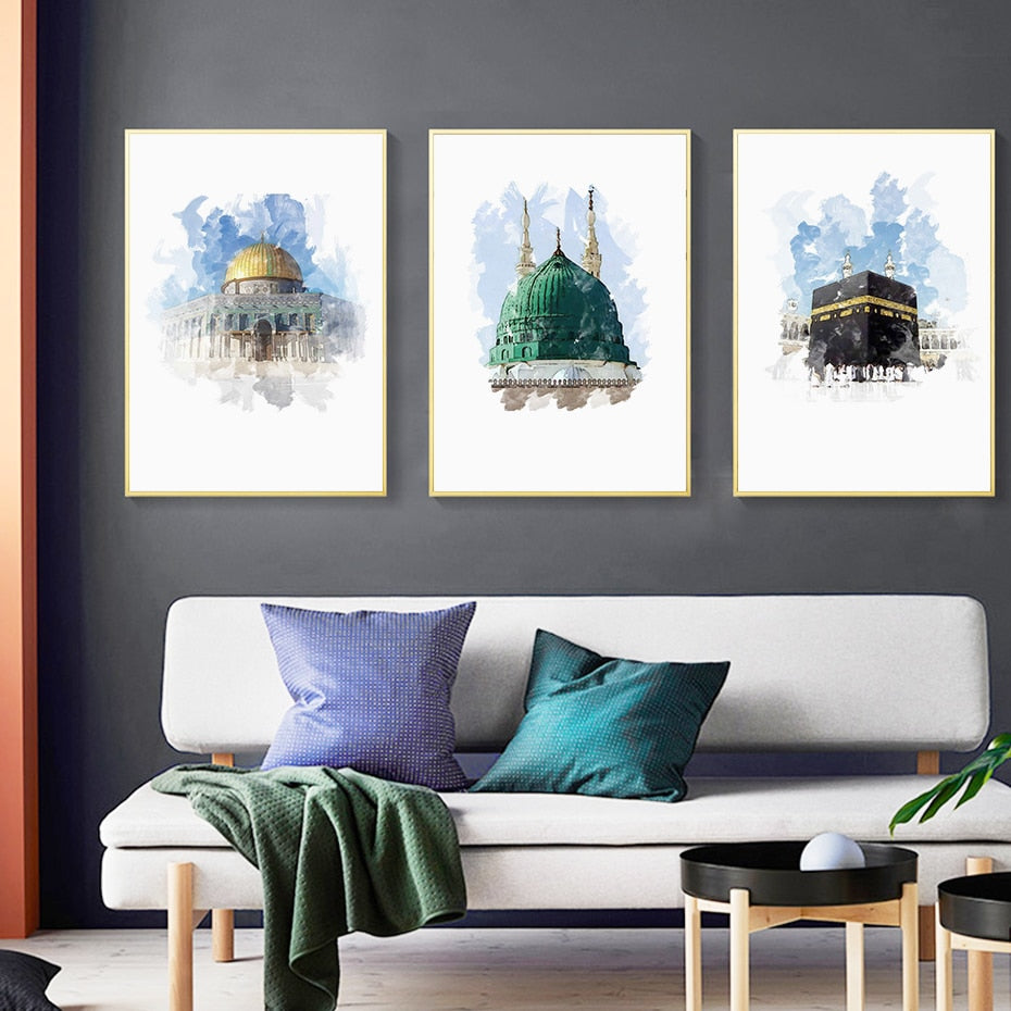 CORX Designs - Islamic Mosque Kaaba Canvas Art - Review