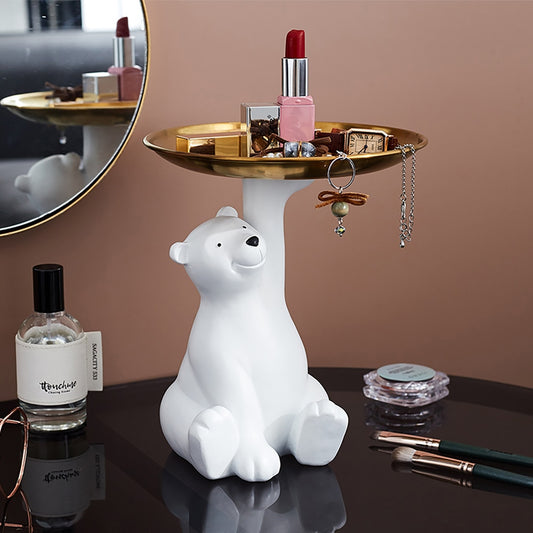 CORX Designs - White Bear Tray Statue - Review