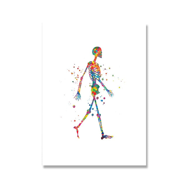 CORX Designs - Skeleton Work Out Canvas Art - Review