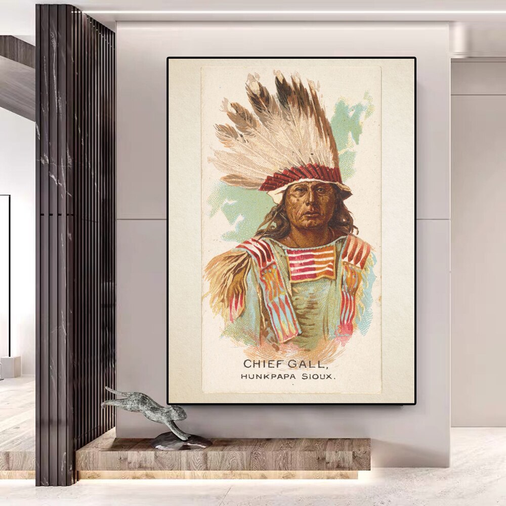 CORX Designs - Indigenous Native American Chief Canvas Art - Review