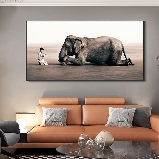 CORX Designs - Child Lectures Elephant Wall Art Canvas - Review