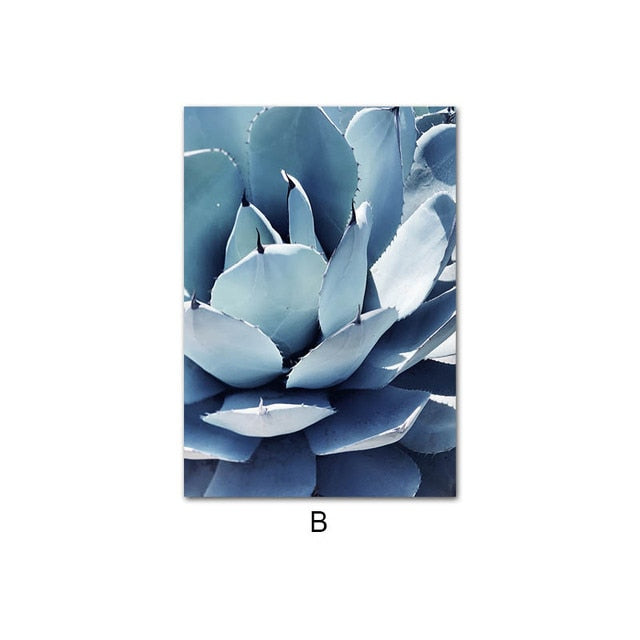 CORX Designs - Blue Plants And Flower Canvas Art - Review