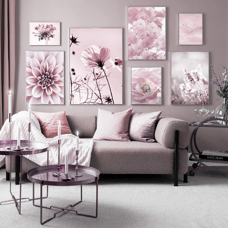 CORX Designs - Pink Flower Canvas Art - Review