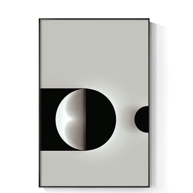CORX Designs - Modern White Abstract Geometric Canvas Art - Review