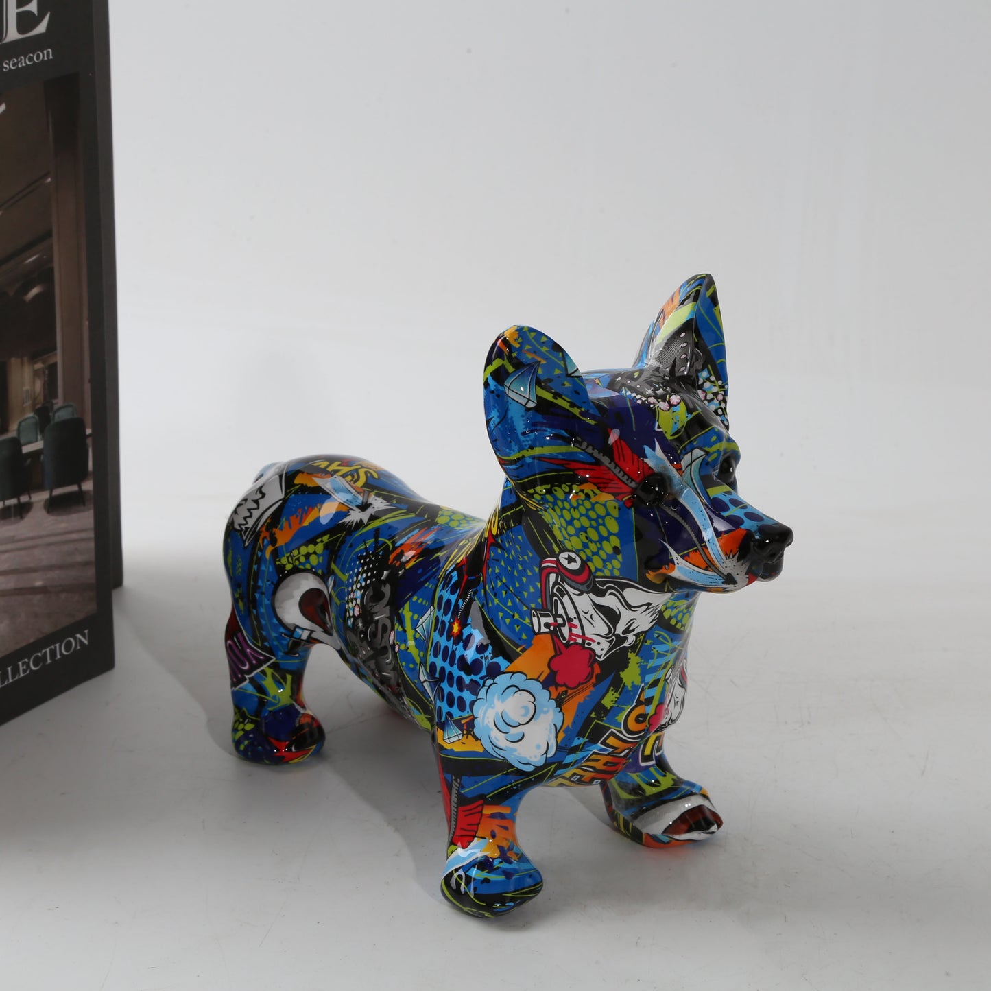 CORX Designs - Graffiti Corgi Resin Statue - Review