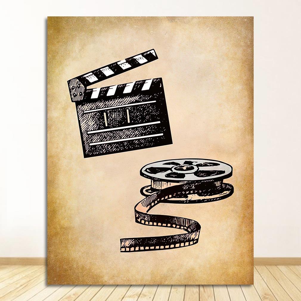 CORX Designs - Movie Theater Popcorn Vintage Art Canvas - Review