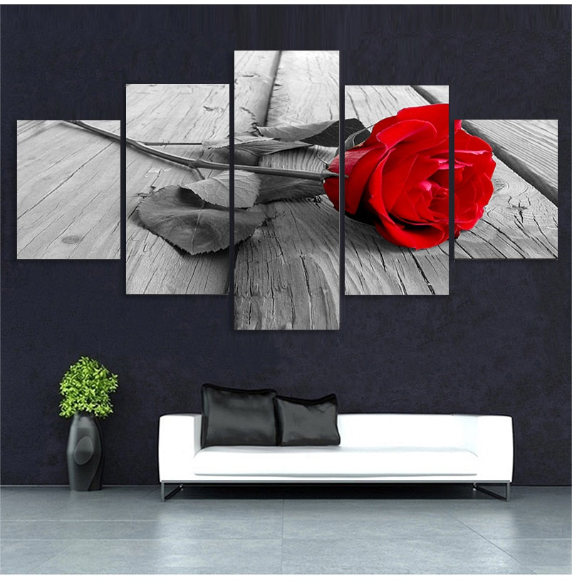 CORX Designs - Red Rose Canvas Art - Review