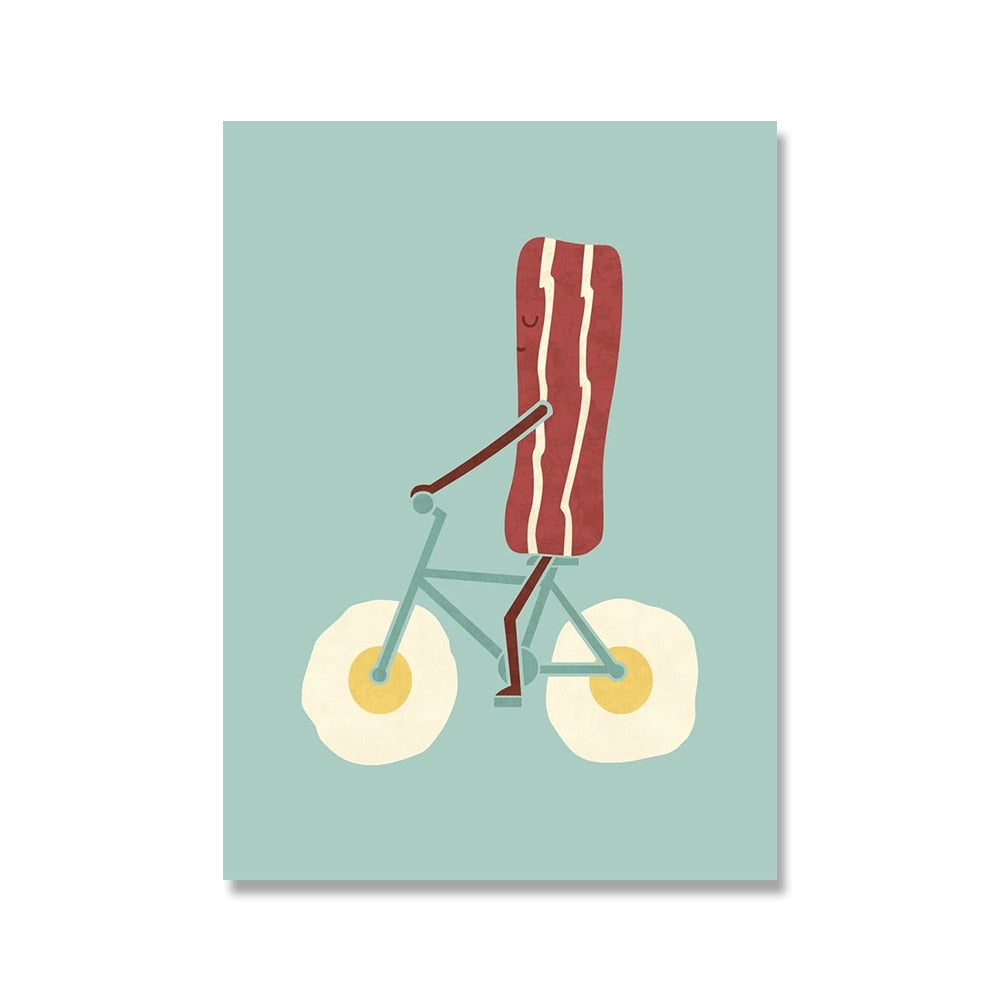 CORX Designs - Funny Food Wine Canvas Art - Review