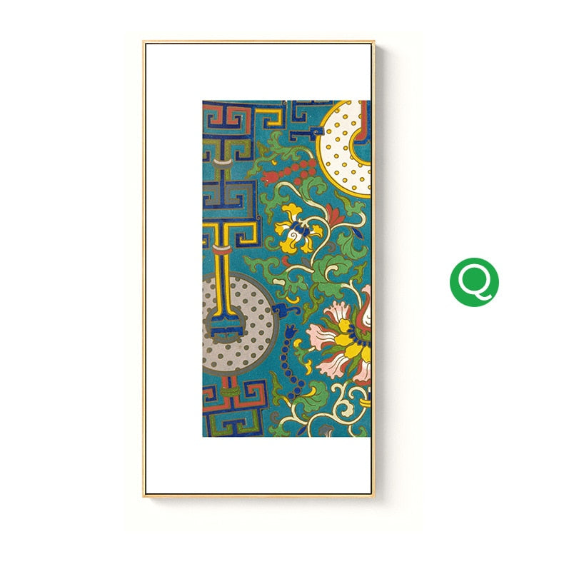 CORX Designs - Traditional Chinese Porcelain Pattern Canvas Art - Review