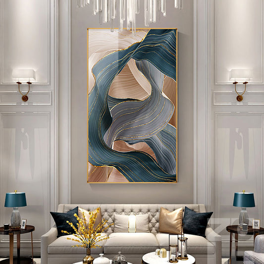CORX Designs - Abstract Luxury Ribbon Canvas Art - Review