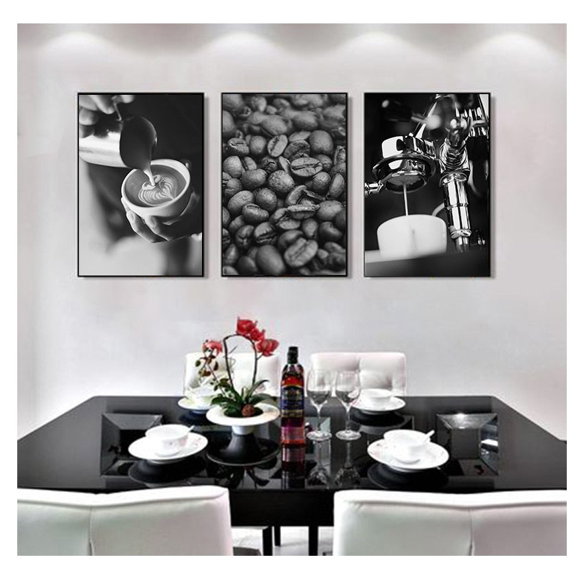 CORX Designs - Black and White Coffee Canvas Art - Review