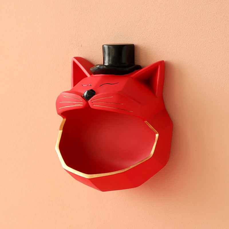 CORX Designs - Big Mouth Cool Cat Storage Wall Decor Statue - Review