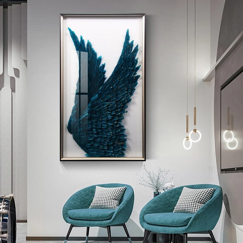 CORX Designs - Blue Wings Canvas Art - Review