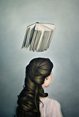 CORX Designs - Intelligent Woman Book Canvas Art - Review