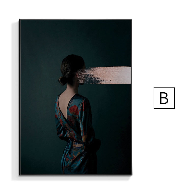 CORX Designs - Elegant Woman Canvas Art - Review