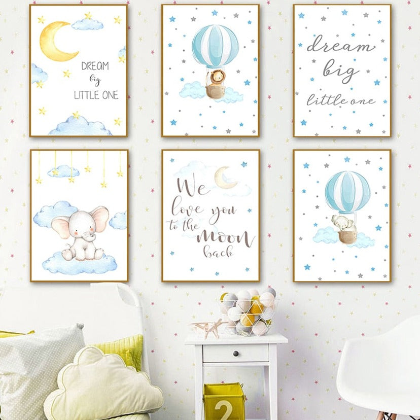 CORX Designs - Baby Boy & Girl Nursery Canvas Art - Review
