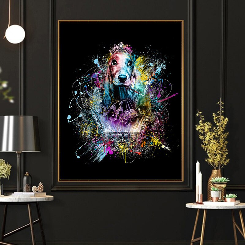 CORX Designs - Graffiti Cute Dogs Canvas Art - Review