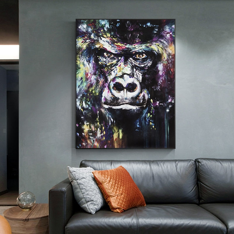 CORX Designs - Orangutan Street Graffiti Canvas Art - Review