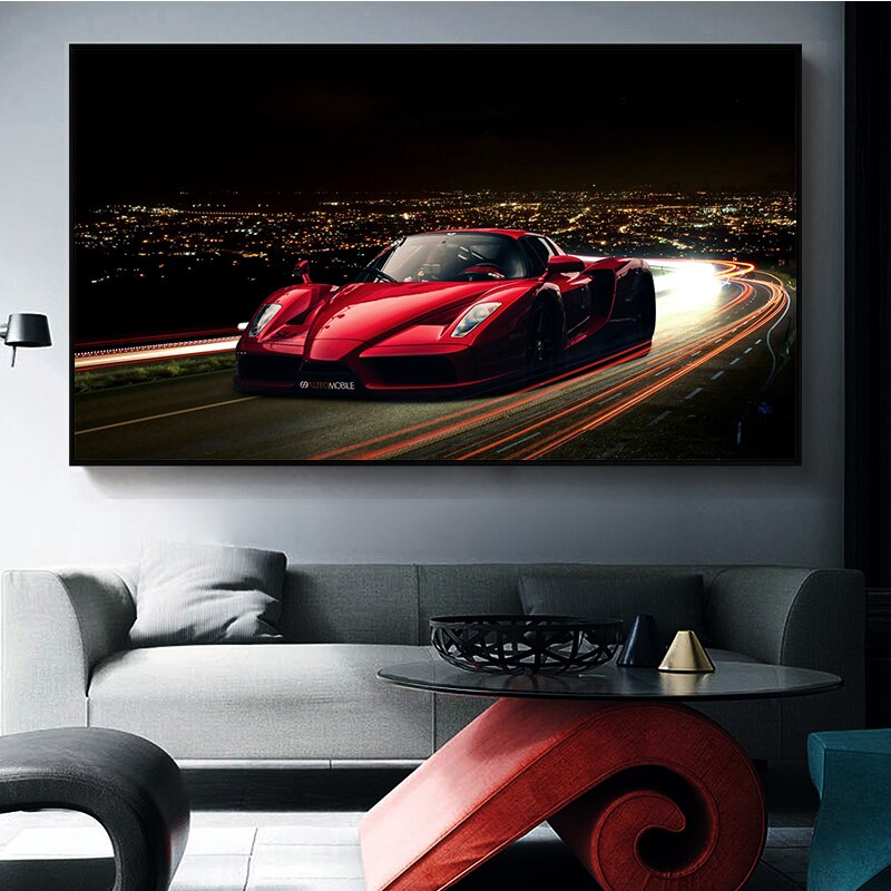 CORX Designs - Cool Super Sports Racing Car Canvas Art - Review