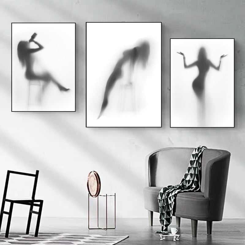 CORX Designs - Woman Silhouette Wall Art Canvas - Review