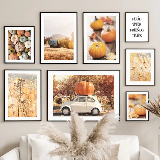 CORX Designs - Autumn Pumpkin Car Canvas Art - Review