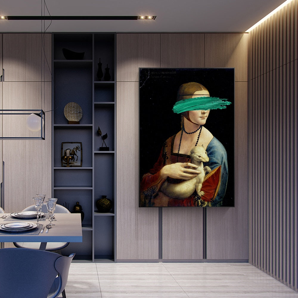 CORX Designs - The Lady With An Ermine by Leonardo Da Vinci Canvas Art - Review