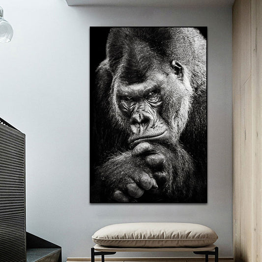 CORX Designs - Fierce Black Gorilla Canvas Art - Review