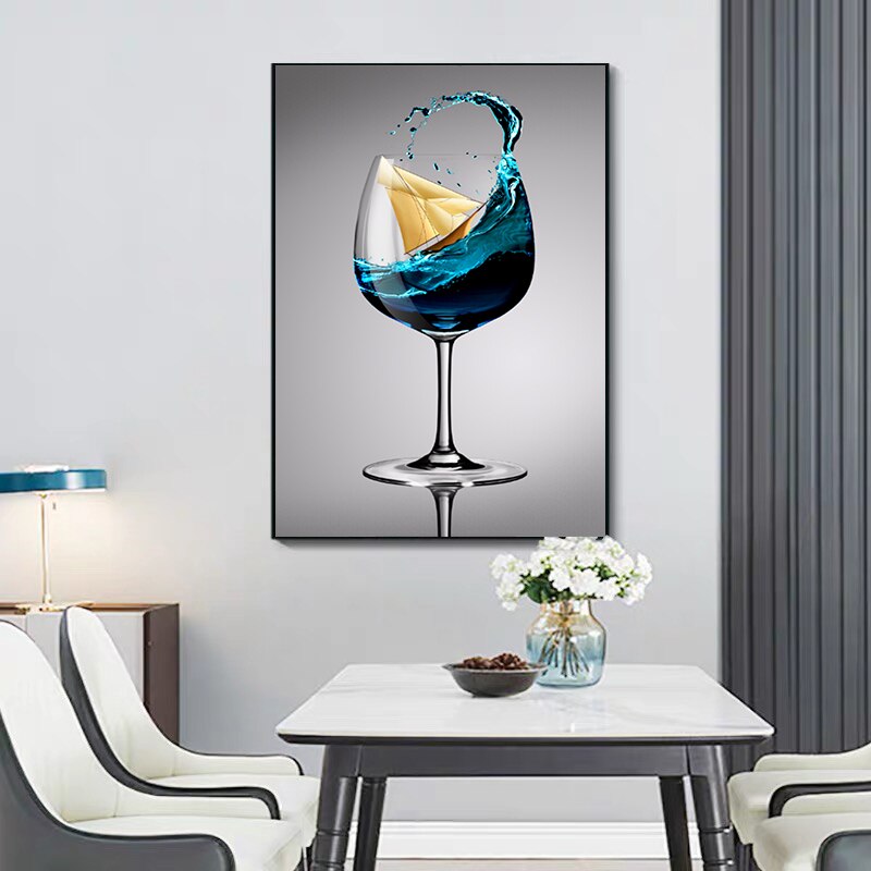 CORX Designs - Overflowing Goblet Sailing Canvas Art - Review