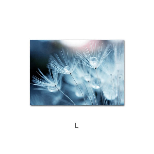 CORX Designs - Blue Plants And Flower Canvas Art - Review