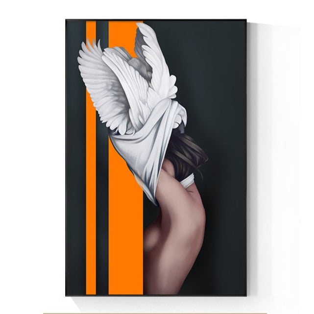 CORX Designs - Feather Woman Fashion Canvas Art - Review